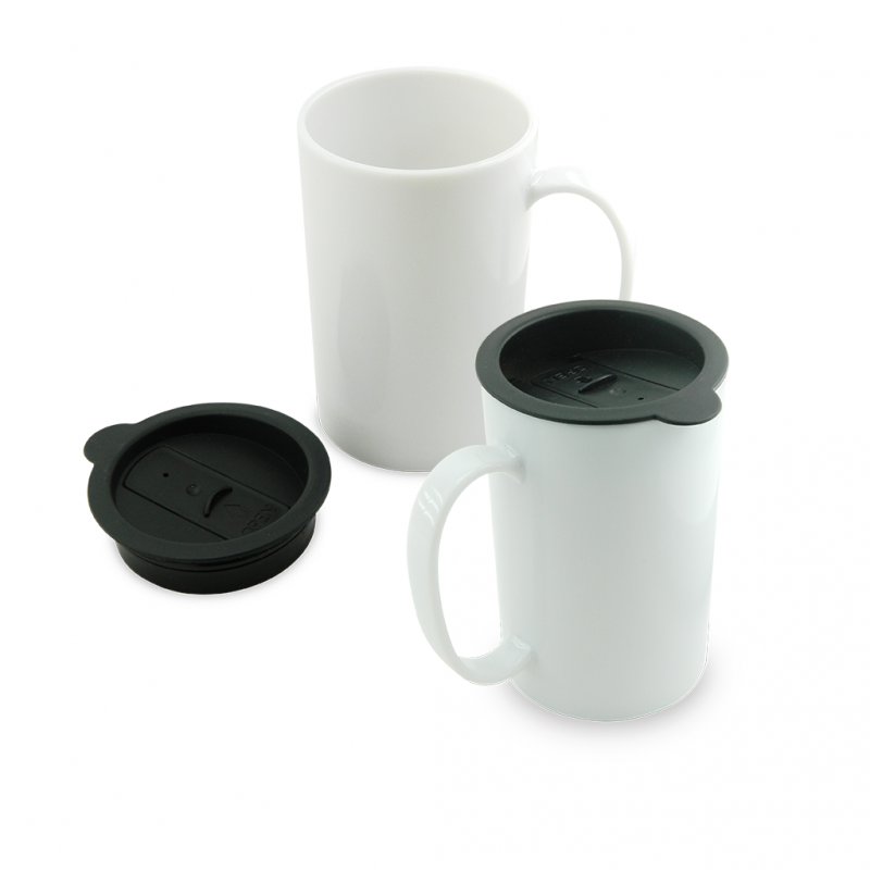 Mug Mediano con Tapa