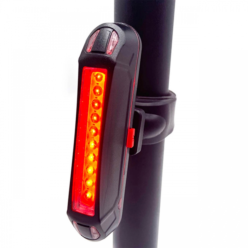 Luz Recargable Para Bicicleta No2